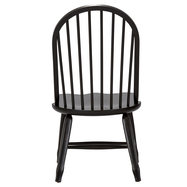 Liberty Furniture 17-C4050 Bow Back Side Chair - Black