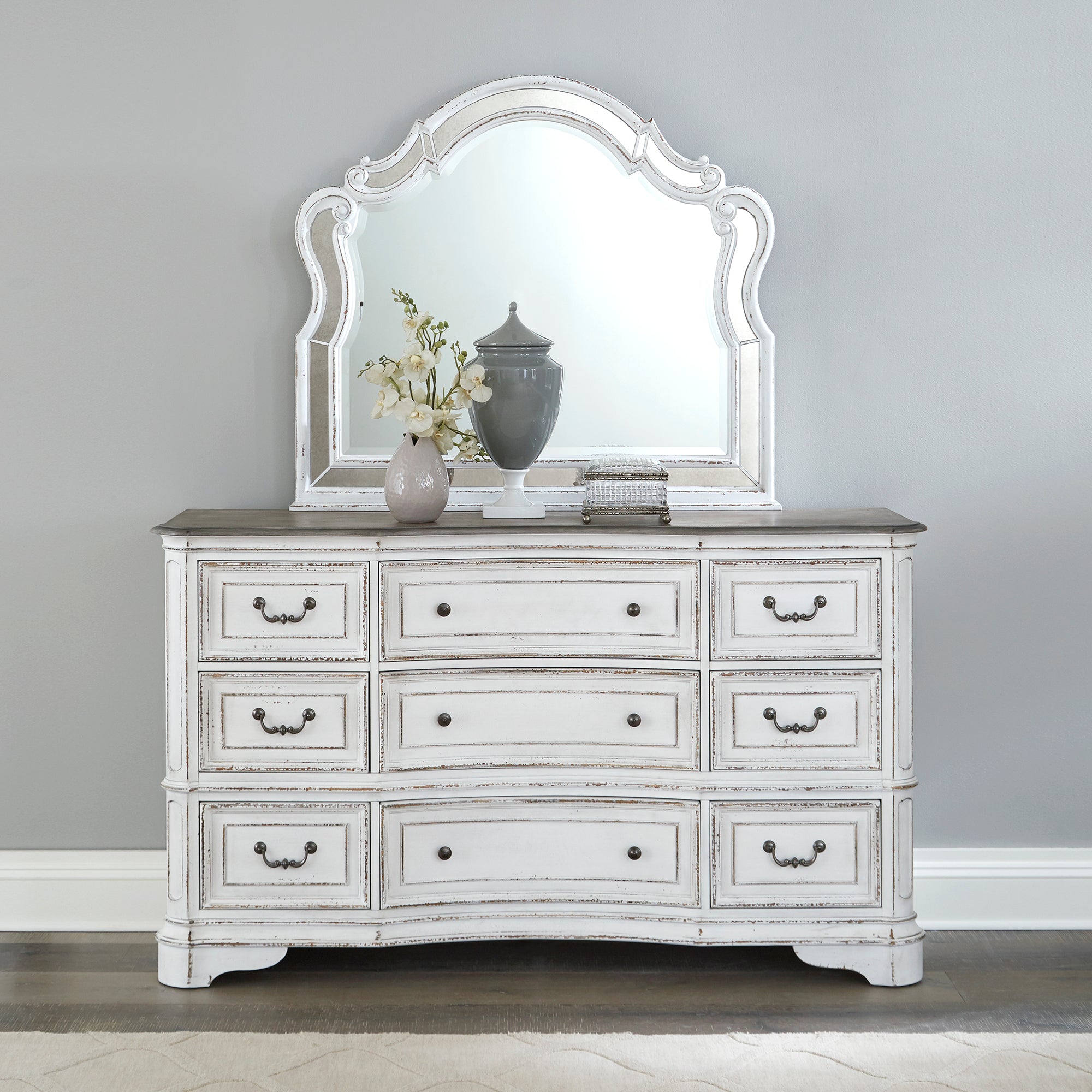 Liberty Furniture 244-BR-ODM Opt Dresser & Mirror