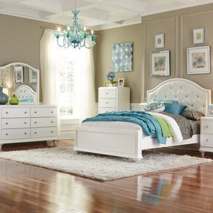 Liberty Furniture 710-YBR-TPBDM Twin Panel Bed, Dresser & Mirror