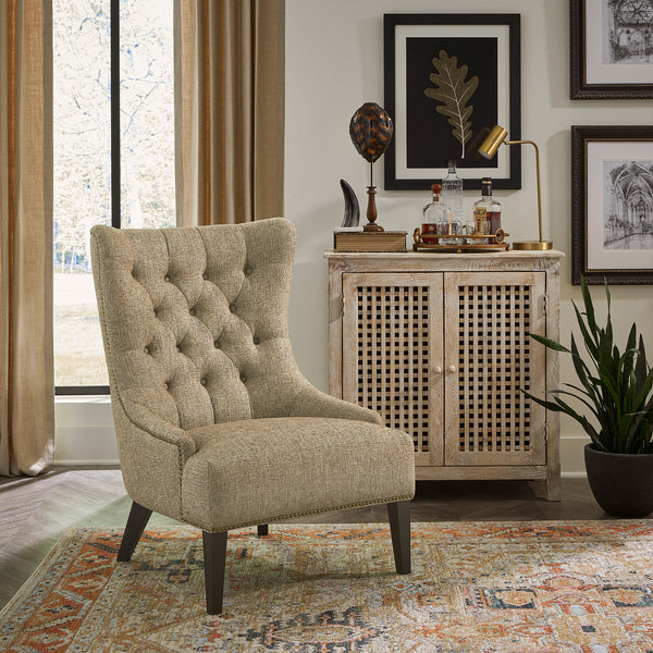 Liberty Furniture 710-ACH15-BR Upholstered Accent Chair - Cocoa