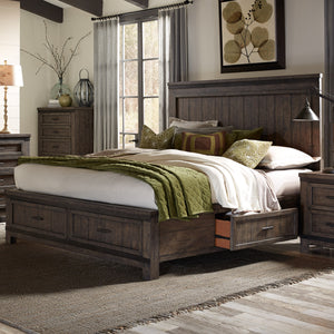 Liberty Furniture 759-BR-Q2S Queen Two Sided Storage Bed