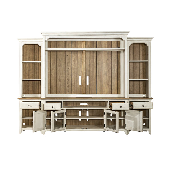 Liberty Furniture 652-ENT-ECP Entertainment Center with Piers