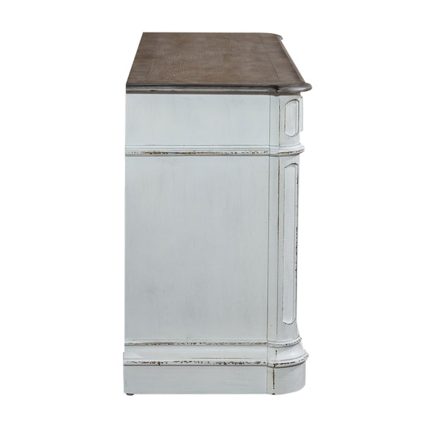 Liberty Furniture 244-HOJ-OCHS Opt Credenza & Hutch