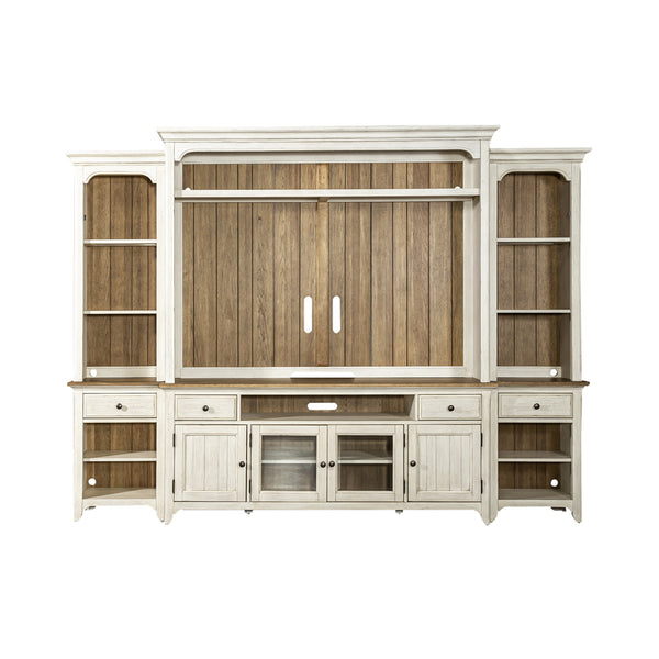 Liberty Furniture 652-ENT-ECP Entertainment Center with Piers