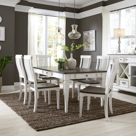 Liberty Furniture 417-DR-7RLS 7 Piece Rectangular Table Set