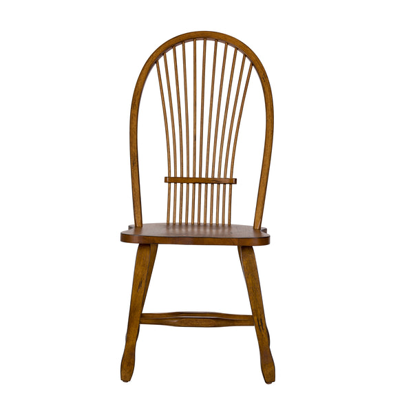 Liberty Furniture 17-C1032 Sheaf Back Side Chair - Oak