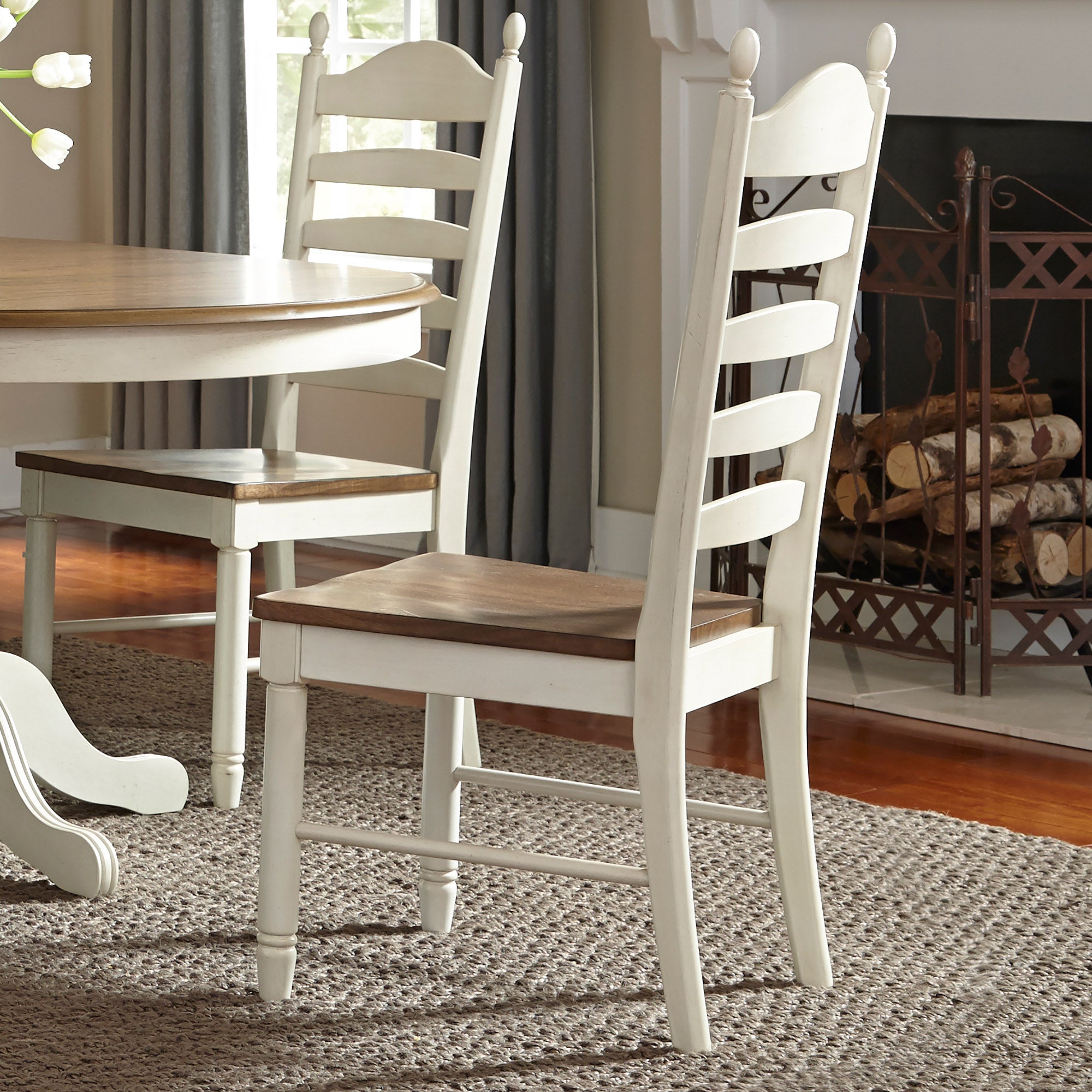 Liberty Furniture 278-C2000S Ladder Back Side Chair (RTA)