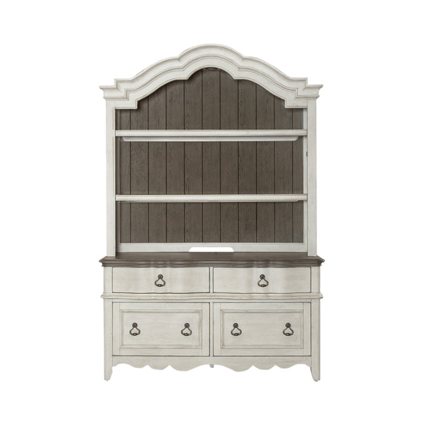 Liberty Furniture 493W-HO-CHS Credenza & Hutch