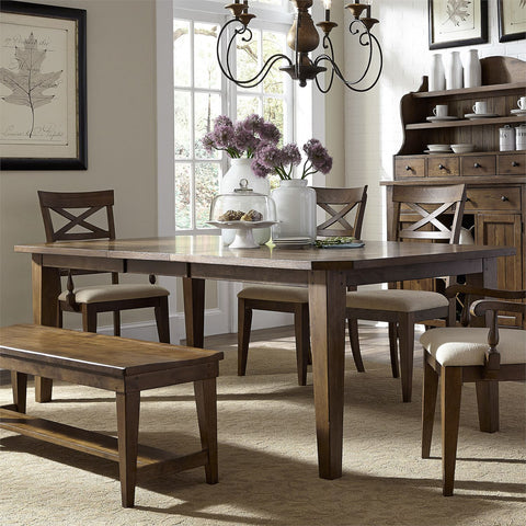 Liberty Furniture 382-T4408 Rectangular Leg Table
