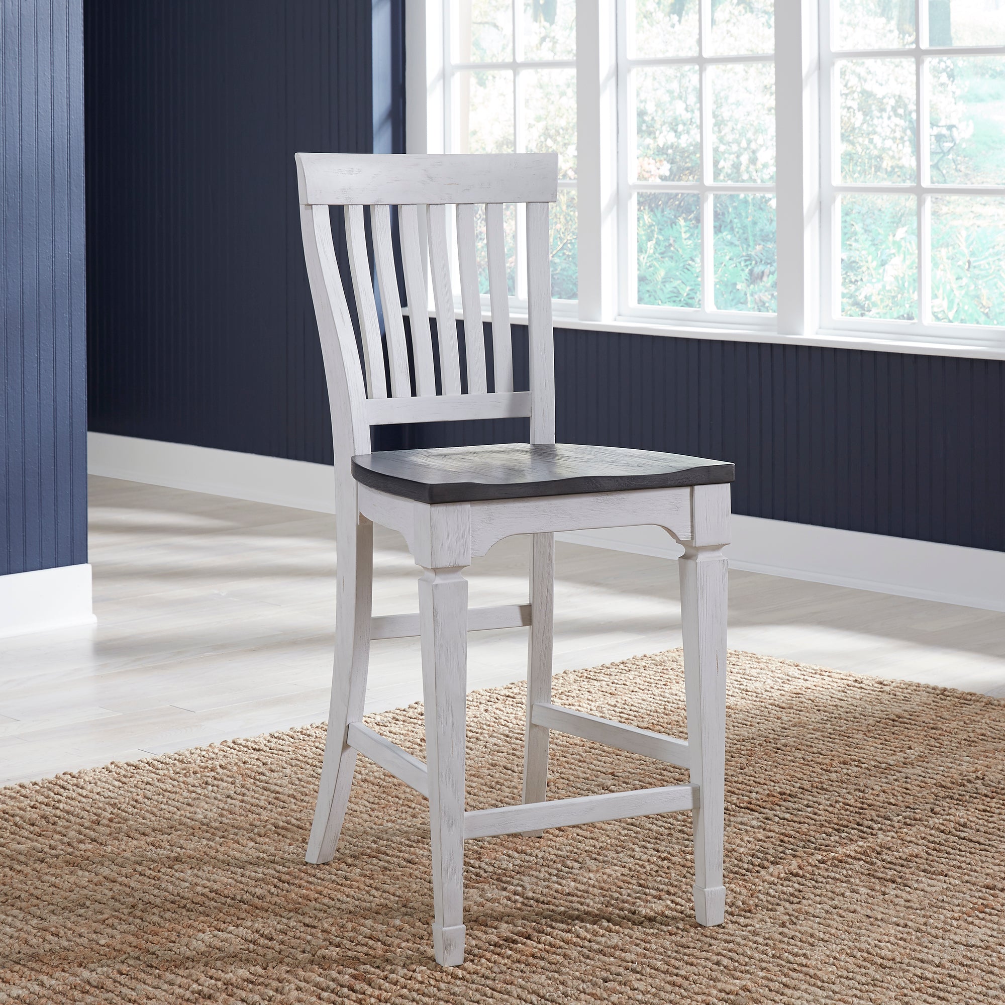 Liberty Furniture 417-C150024 Counter Height Slat Back Chair
