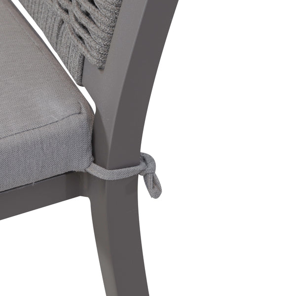 Liberty Furniture 3001-OSC9101-GT Outdoor Panel Back Side Chair - Granite