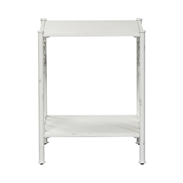 Liberty Furniture 179-BR61-AW Open Night Stand - Antique White