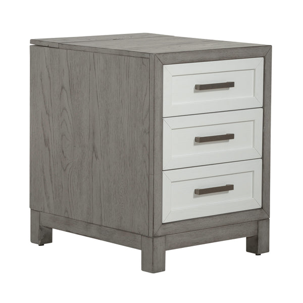 Liberty Furniture 499-OT1021 3 Drawer Chairside Table