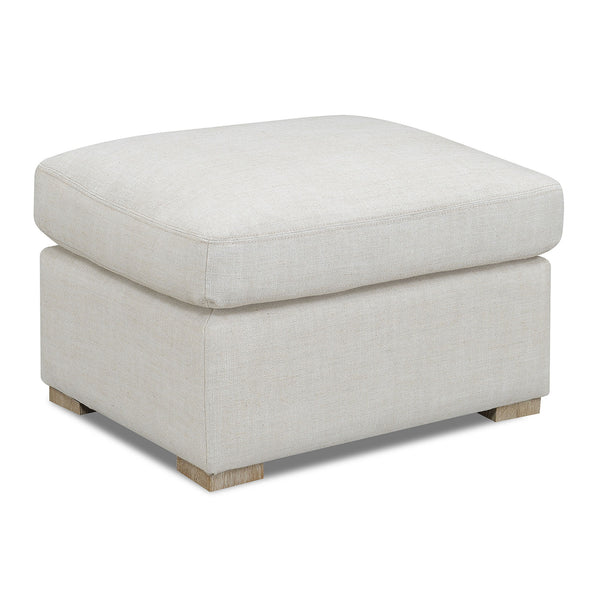 Laurel Collection Ottoman Oat White