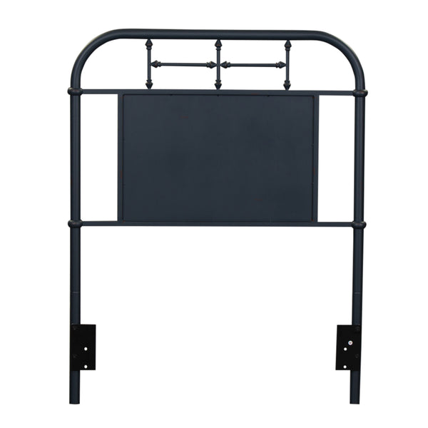 Liberty Furniture 179-BR11H-N Twin Metal Headboard - Navy