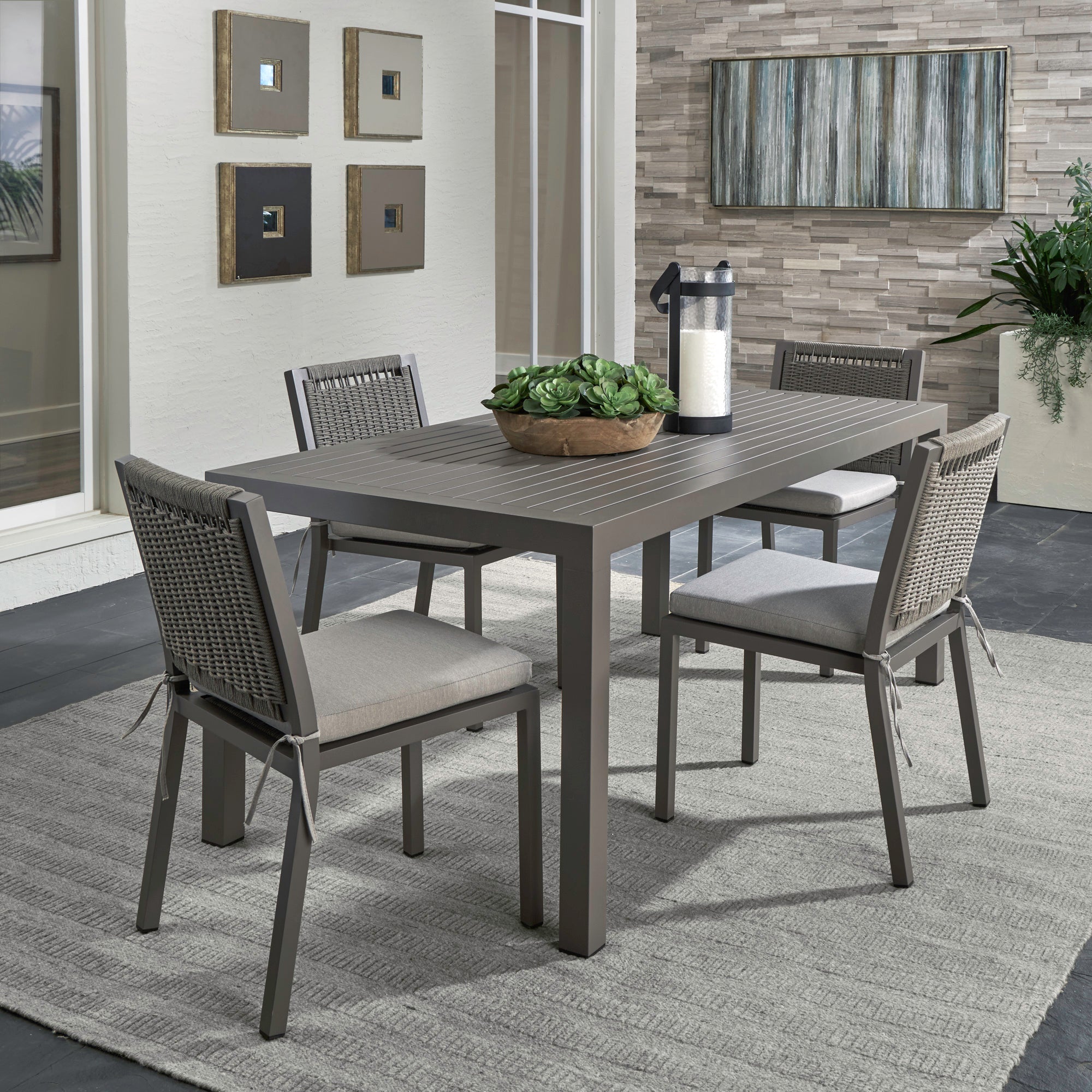 Liberty Furniture 3001-OUT-5ORTS 5 Piece Outdoor Rectangular Dining Set