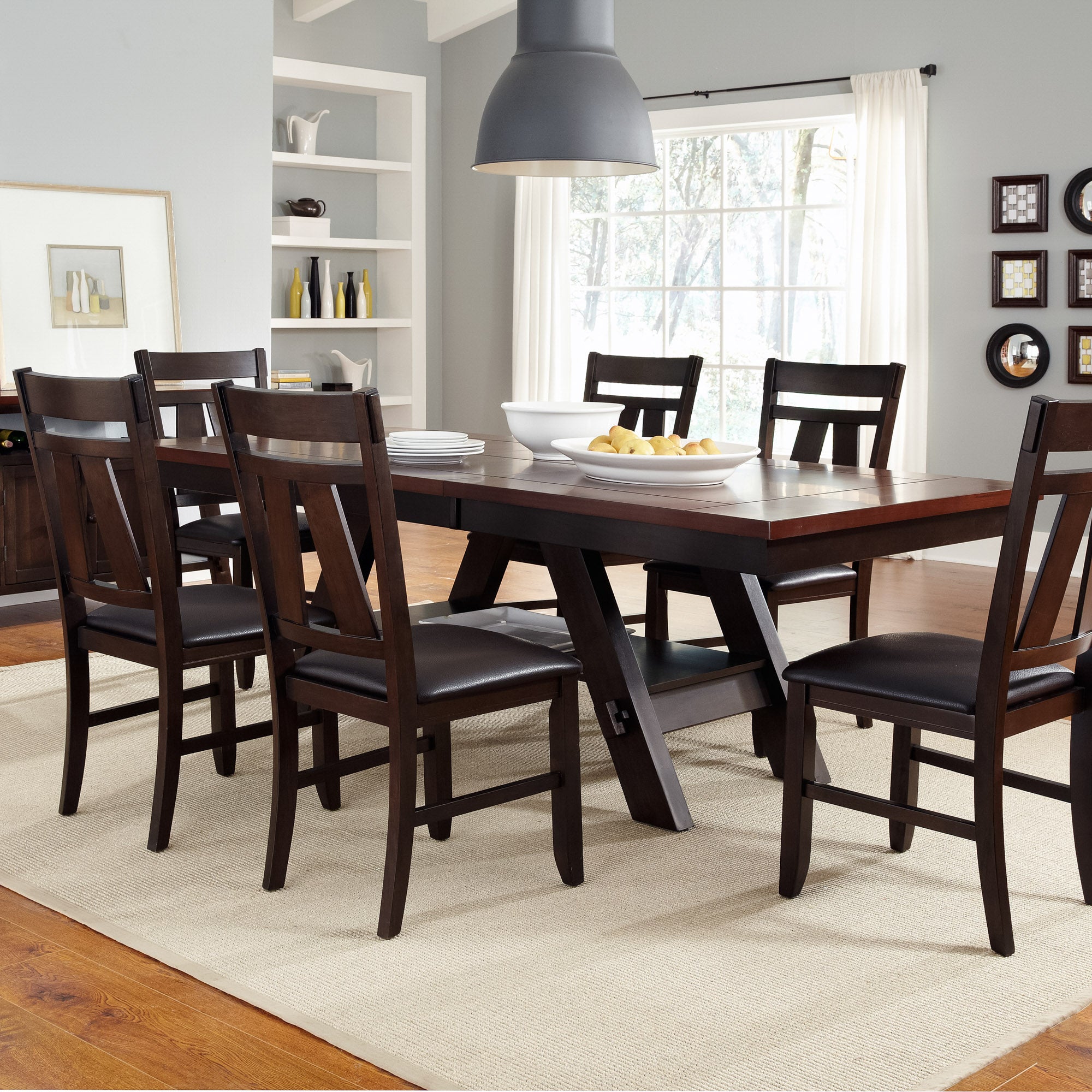 Liberty Furniture 116-CD-7RLS 7 Piece Rectangular Table Set