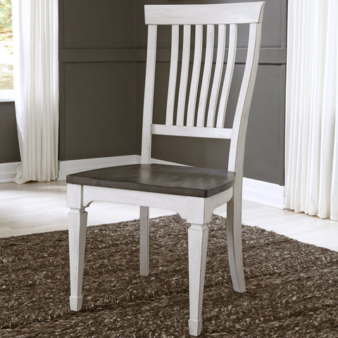 Liberty Furniture 417-C1500S Slat Back Side Chair (RTA)
