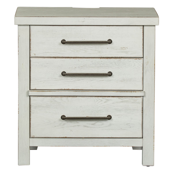 Liberty Furniture 406W-BR61 3 Drawer Night Stand