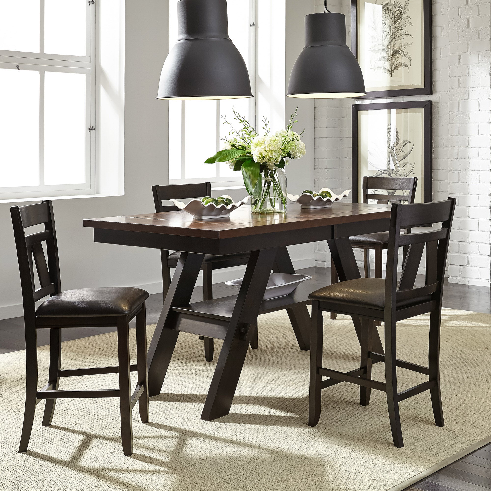 Liberty Furniture 116-CD-5GTS 5 Piece Gathering Table Set
