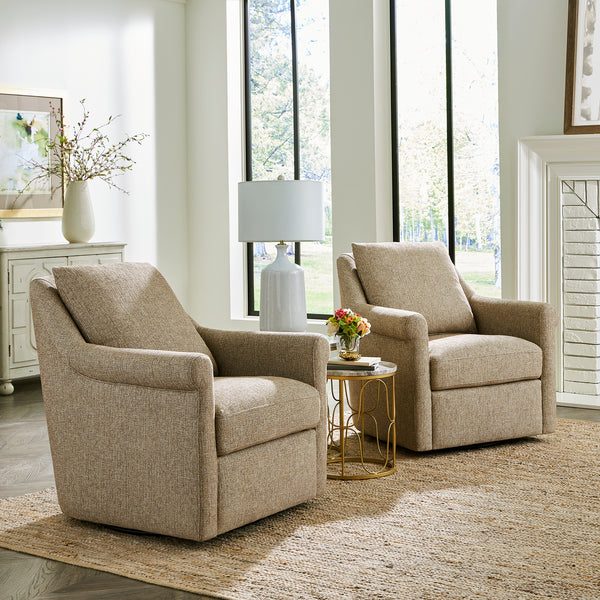 Liberty Furniture 714-ACH15-BR Upholstered Accent Chair - Cocoa
