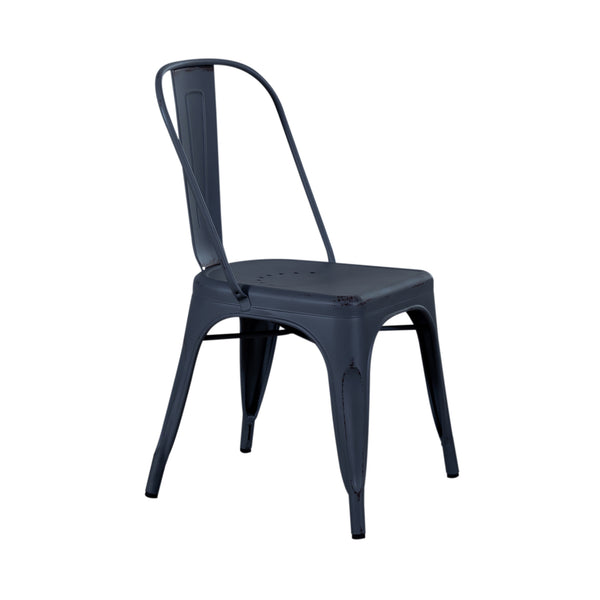 Liberty Furniture 179-C3505-N Bow Back Side Chair- Navy