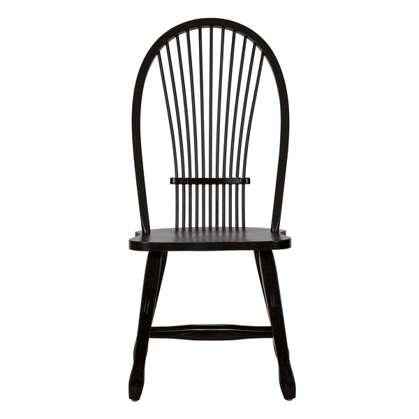 Liberty Furniture 17-C4032 Sheaf Back Side Chair - Black