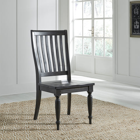 Liberty Furniture 879-C1500S Slat Back Side Chair (RTA)