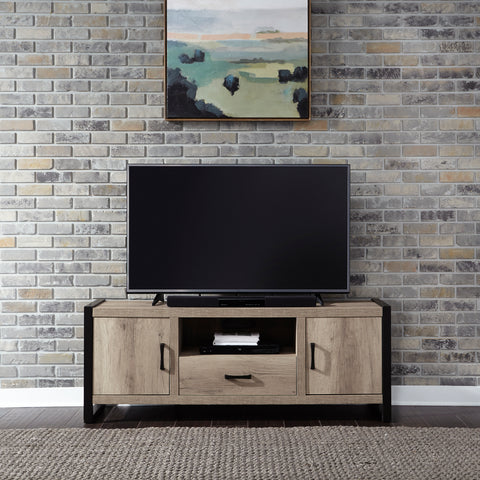 Liberty Furniture 439-TV64 64 Inch TV Console w/ Faux Metal