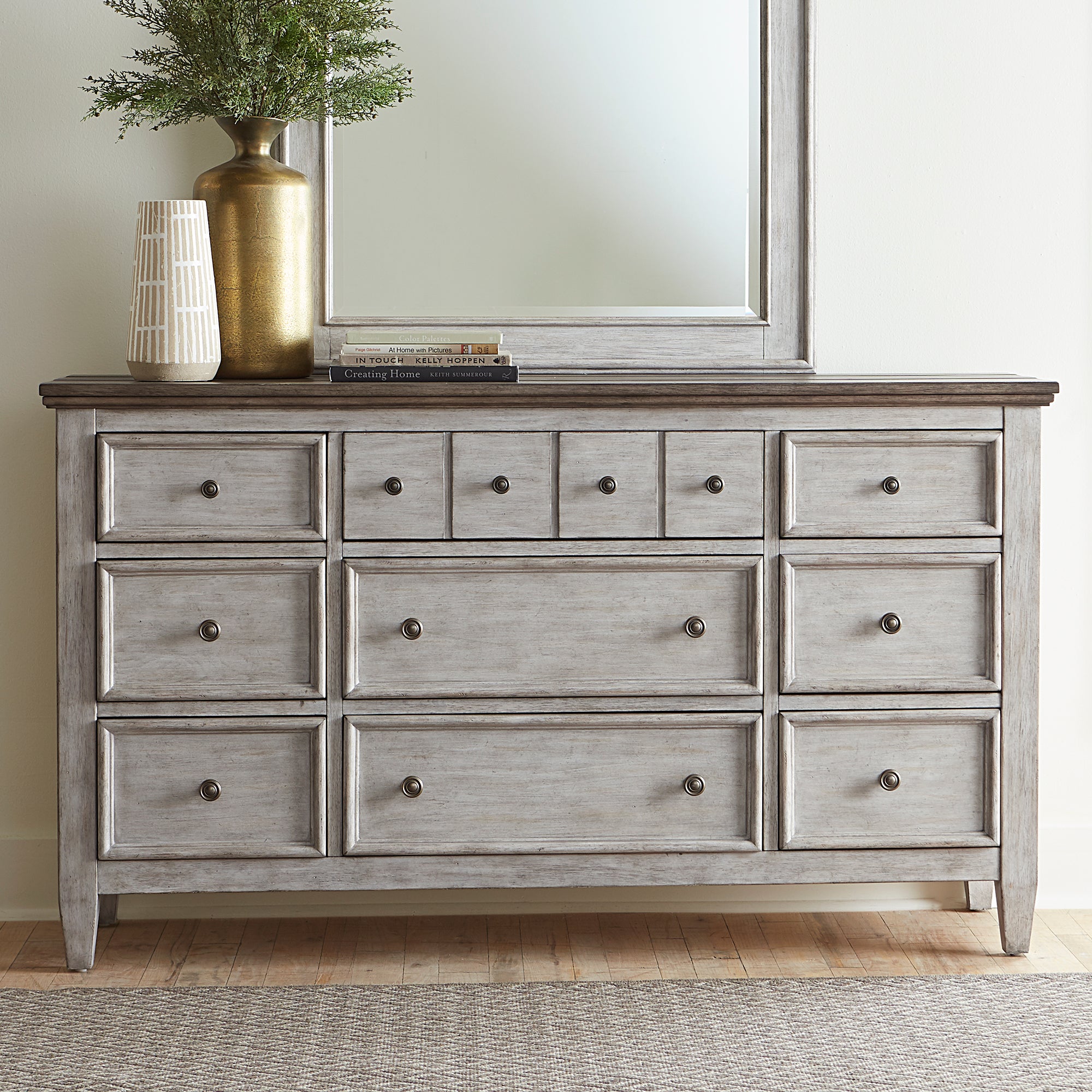 Liberty Furniture 824-BR31 9 Drawer Dresser