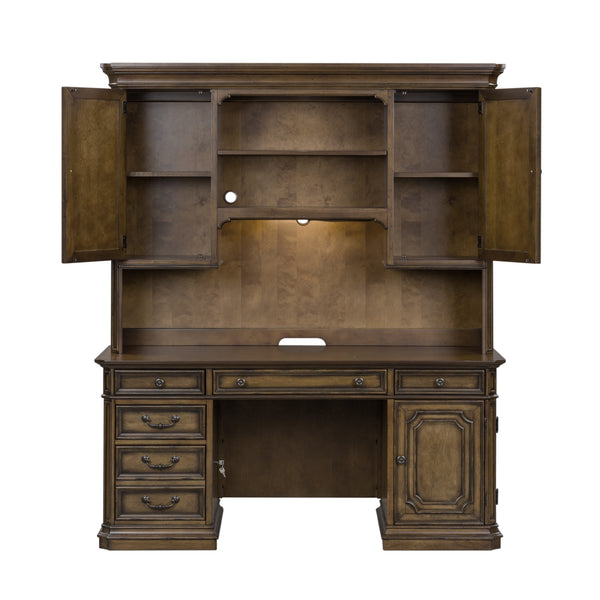 Liberty Furniture 487-HOJ-JEC Jr Executive Credenza Set