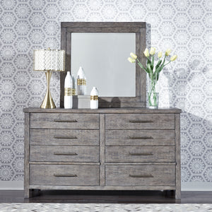 Liberty Furniture 406-BR-DM Dresser & Mirror