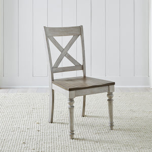 Liberty Furniture 350-C3000S X Back Wood Seat Side Chair (RTA)