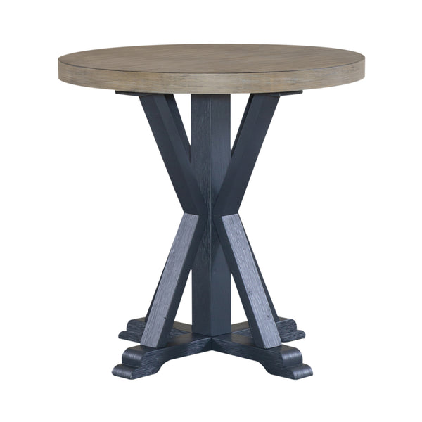 Liberty Furniture 171NY-OT1022 Round End Table- Navy