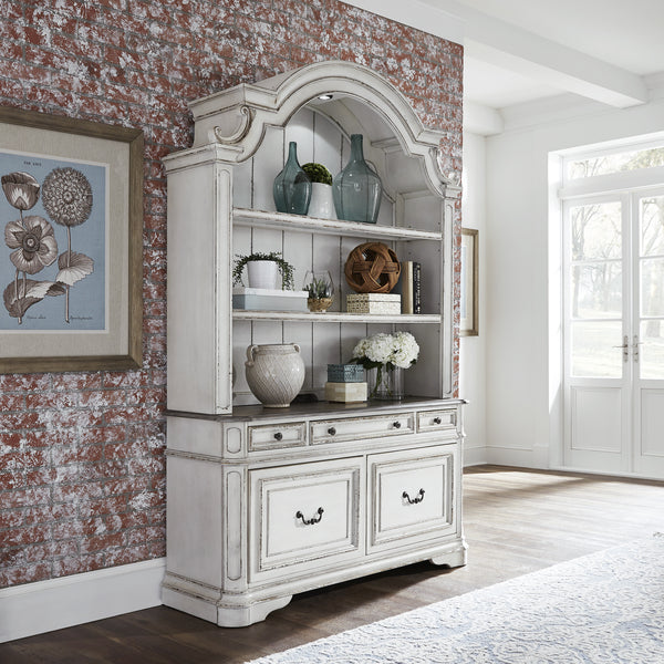 Liberty Furniture 244-HOJ-OCHS Opt Credenza & Hutch