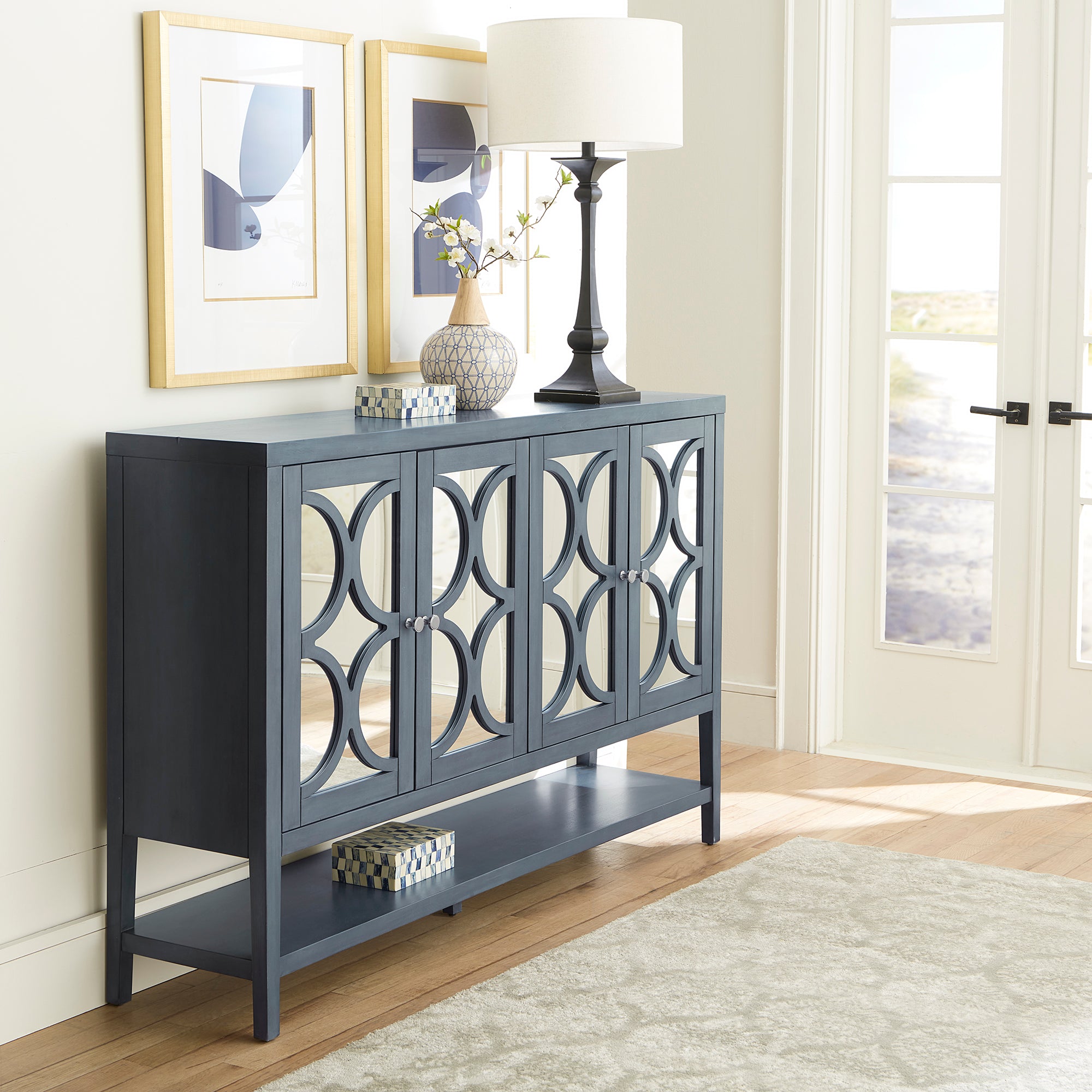 Liberty Furniture 2122-AC1000 Four Door Accent Cabinet