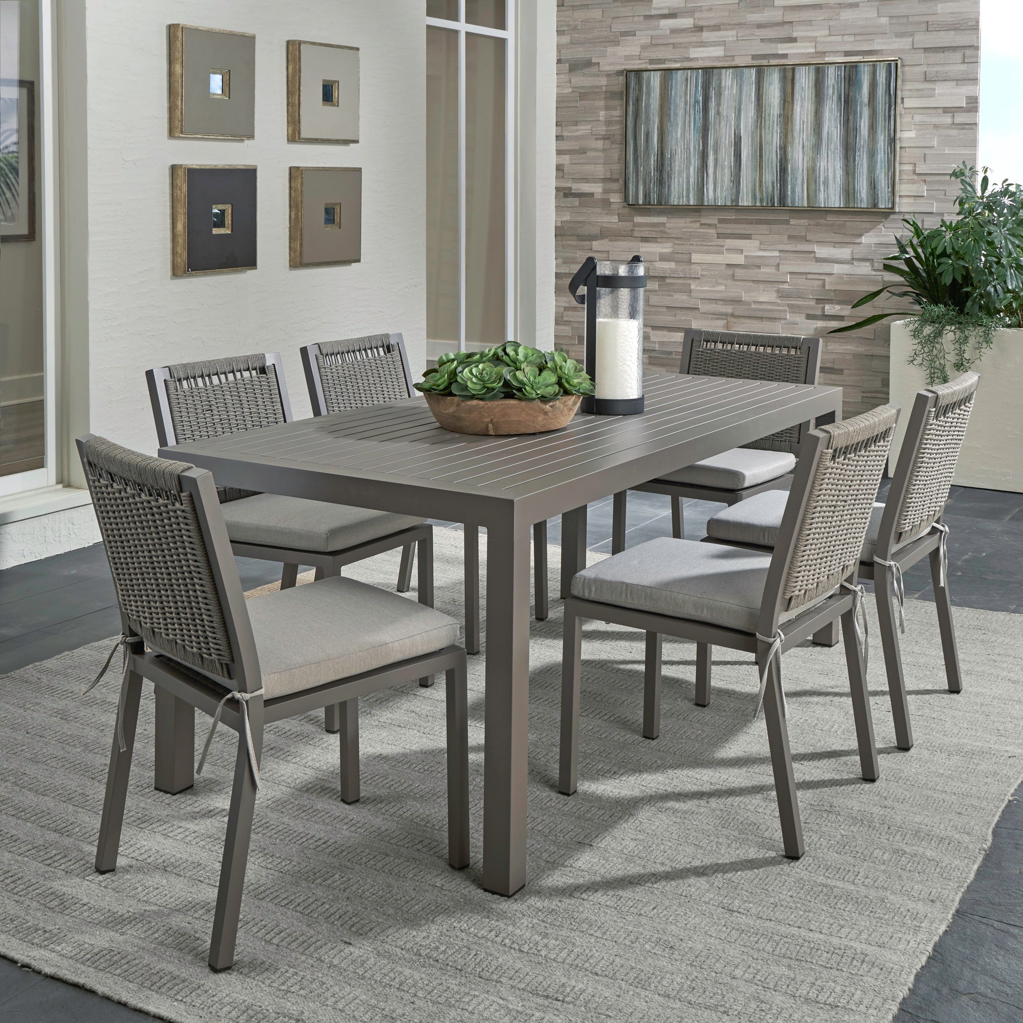 Liberty Furniture 3001-OUT-7ORTS 7 Piece Outdoor Rectangular Dining Set