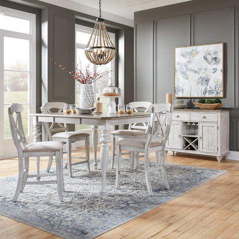 Liberty Furniture 303W-CD-5GTS 5 Piece Gathering Table Set