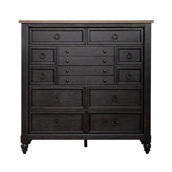 Liberty Furniture 615-BR32-B 12 Drawer Chesser - Black
