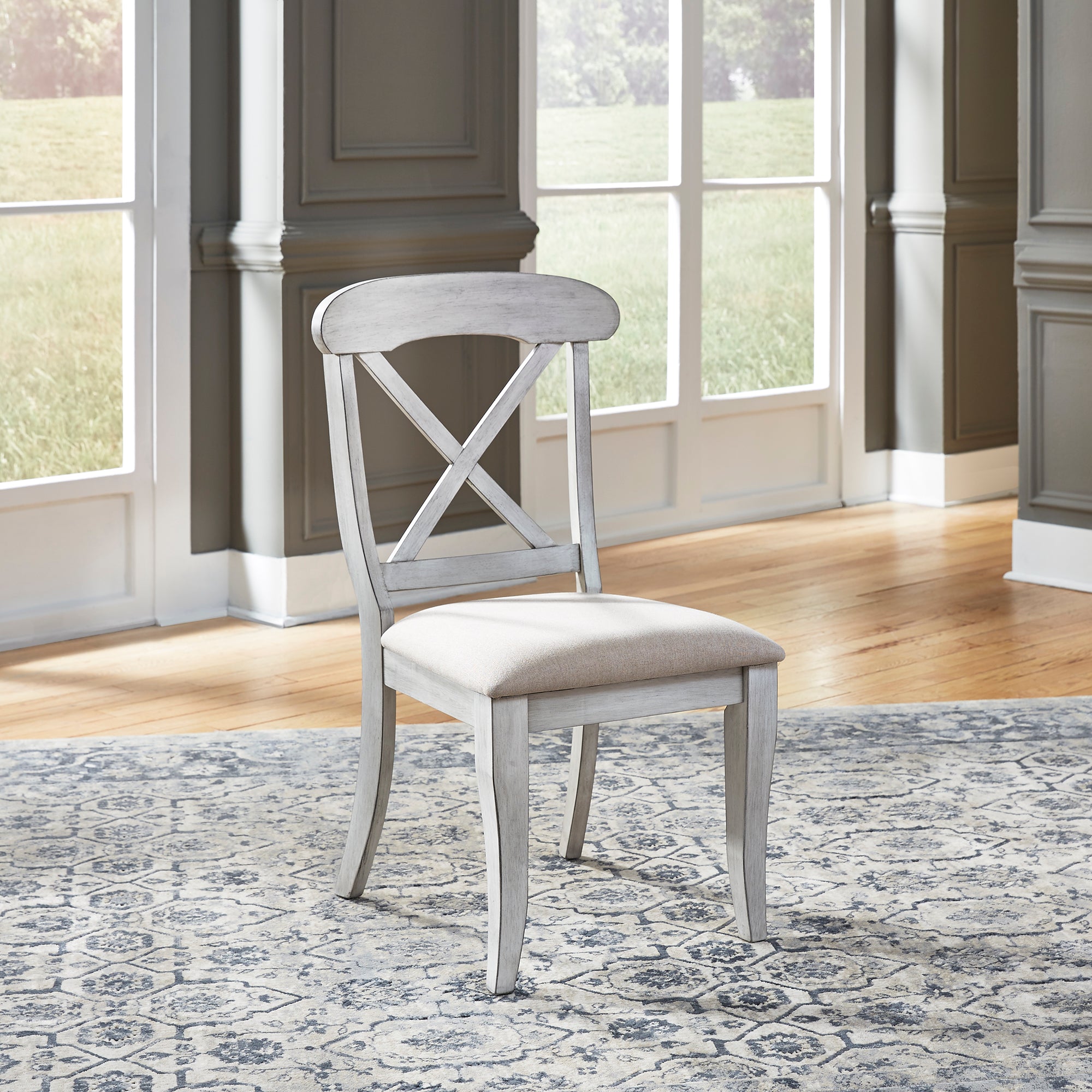Liberty Furniture 303W-C3001S Uph X Back Side Chair (RTA)