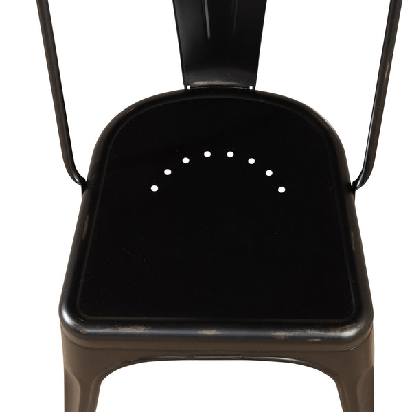 Liberty Furniture 179-C3505-B Bow Back Side Chair - Black