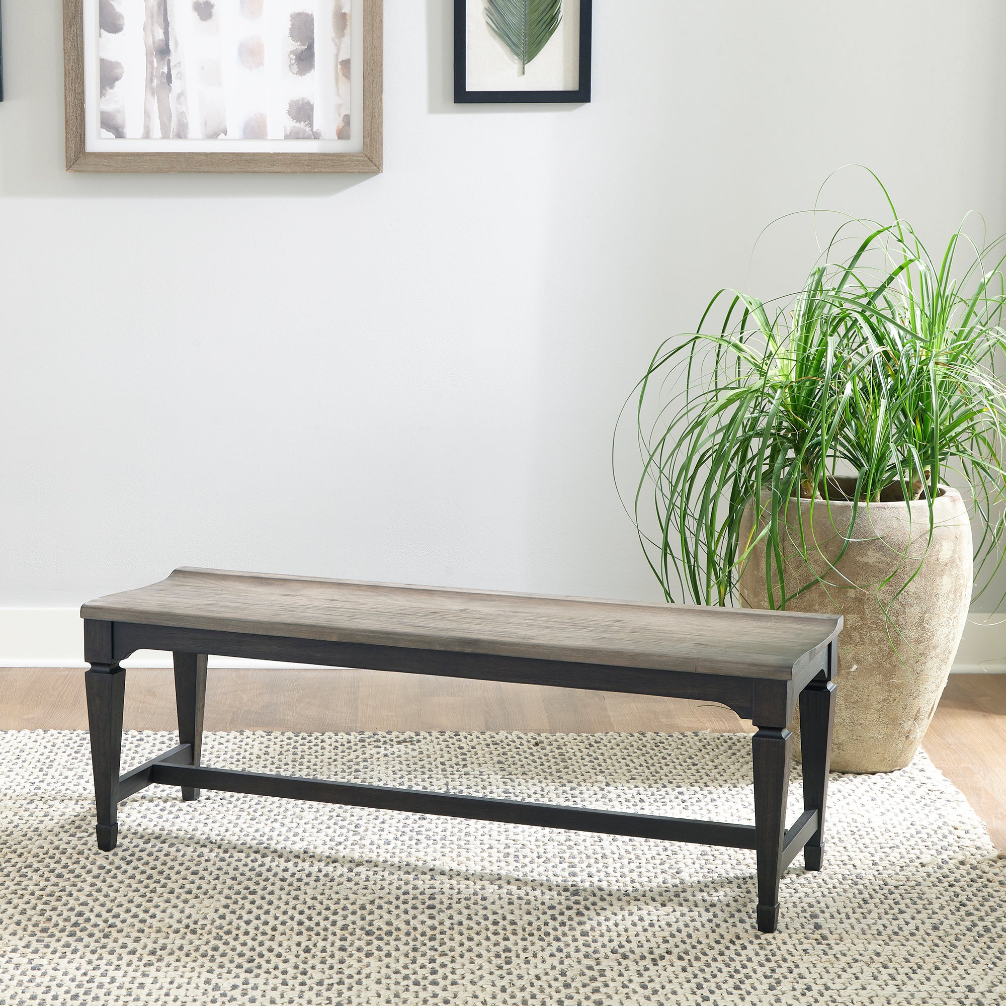 Liberty Furniture 417B-C9000B Wood Seat Bench