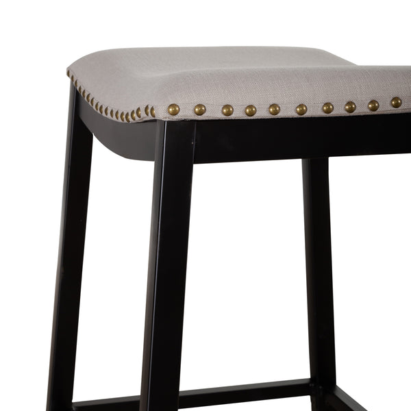 Liberty Furniture 179-B000130-B Backless Uph Barstool- Black