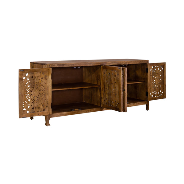 Liberty Furniture 2077-AC7432 74 Inch 4 Door Accent TV Stand