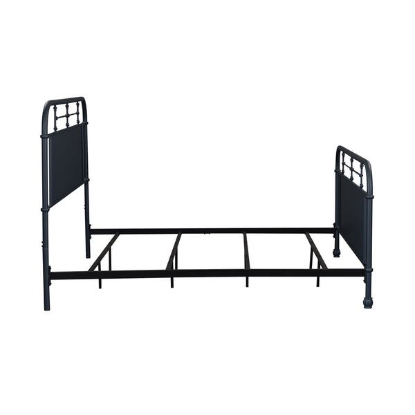 Liberty Furniture 179-BR15HFR-N King Metal Bed- Navy