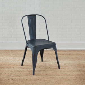 Liberty Furniture 179-C3505-N Bow Back Side Chair- Navy