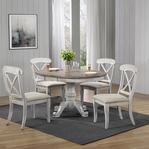 Liberty Furniture 303W-CD-5PDS 5 Piece Pedestal Table Set