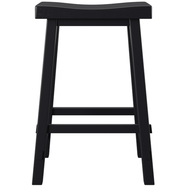 Liberty Furniture 48-B1830 30 Inch Sawhorse Barstool - Black (RTA)