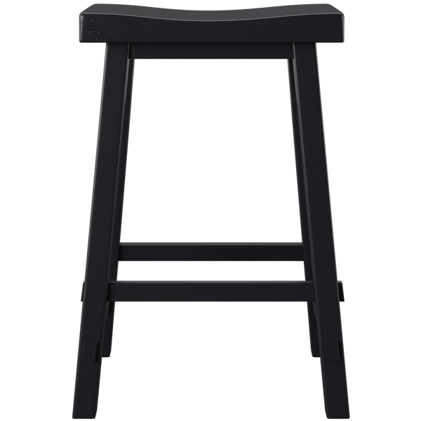 Liberty Furniture 48-B1830 30 Inch Sawhorse Barstool - Black (RTA)