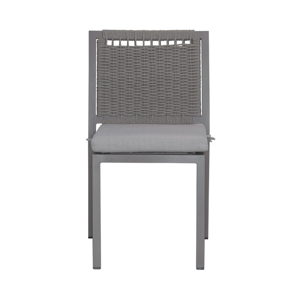 Liberty Furniture 3001-OSC9101-GT Outdoor Panel Back Side Chair - Granite